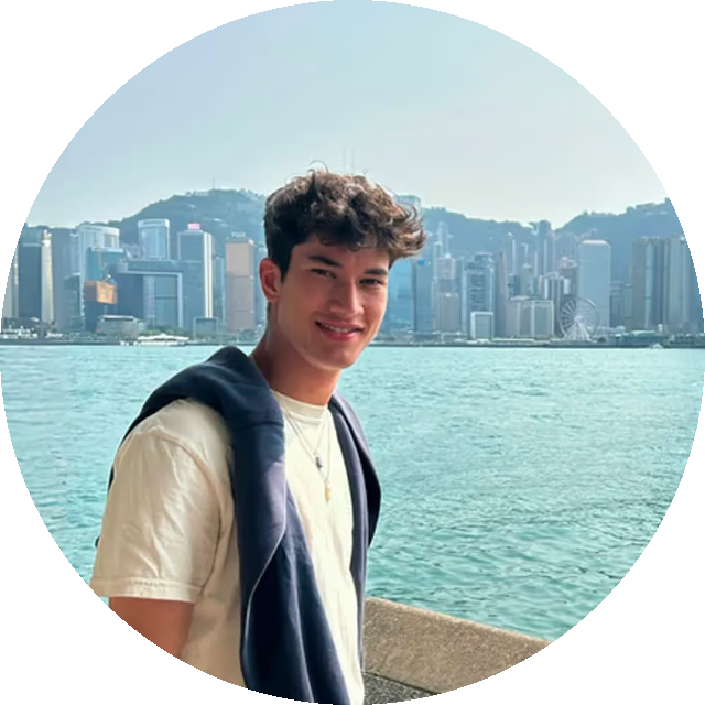 René Fehrmann, co-founder, on the Hong Kong waterfront